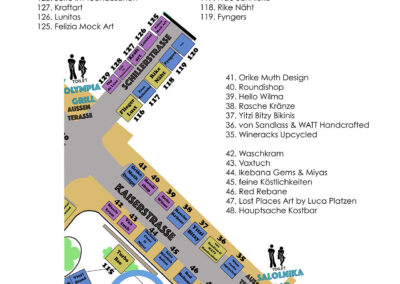 Grafik Standplan Kaiserstrasse Schillerplatz