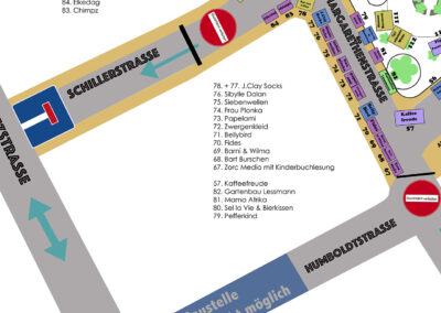 Grafik Standplan Margarethenstrasse