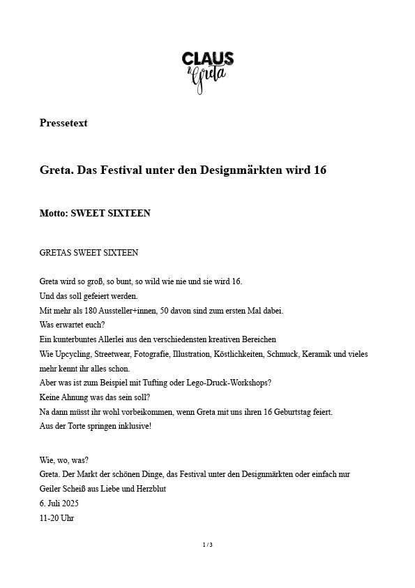 Greta 2025 Pressetext Vorschau Grafik Greta 2025 Pressetext Vorschau