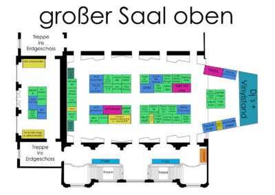 Grafik Claus 2025 Lageplan großer Saal