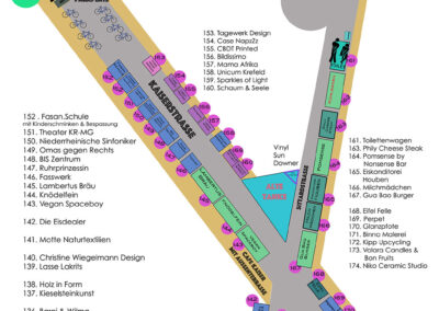 Grafik Lageplan Alte Tanke obere Kaiserstrasse Sittardstrasse