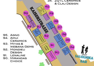 Grafik Lageplan Kaiserstrasse am Schillerplatz