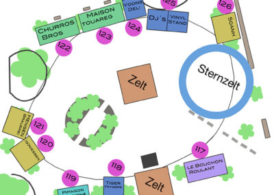 Grafik Lageplan Schillerplatz